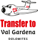 Transfer Val Gardena